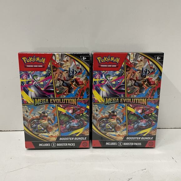 Pokemon Mega Evolution Booster Bundles x 2 - IN HAND !!! Ready to ship!!! - Picture 1 of 2
